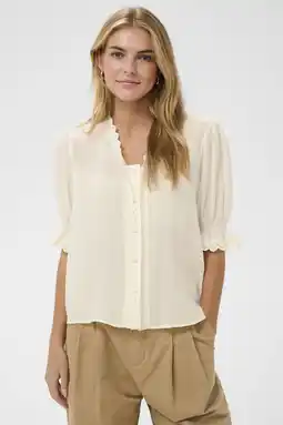 Wehkamp Saint Tropez blouse ecru aanbieding