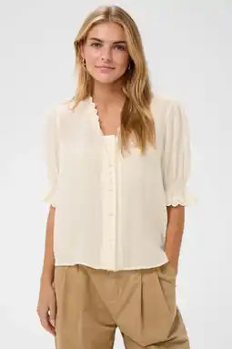 Wehkamp Saint Tropez blouse ecru aanbieding