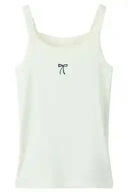 Wehkamp NAME IT KIDS singlet ecru aanbieding