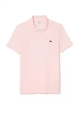Wehkamp Lacoste slim polo lichtroze aanbieding