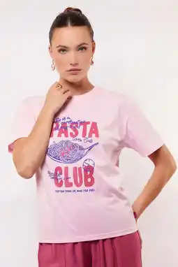 Wehkamp FLURESK T-shirt lichtroze aanbieding