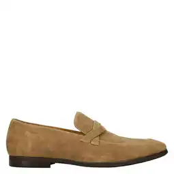 Wehkamp Manfield suède loafers camel aanbieding