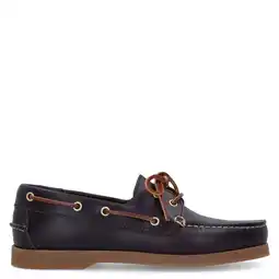 Wehkamp Manfield leren bootschoenen bruin aanbieding