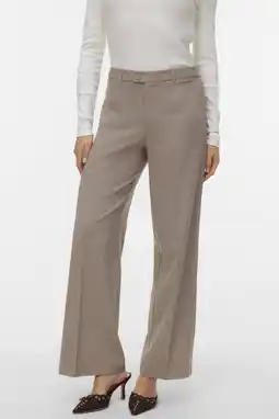 Wehkamp VERO MODA straight regularwaist pantalon aanbieding