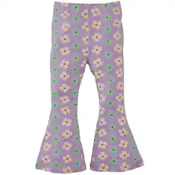 Wehkamp Z8 mini flared broek Noella lila/lichtgroen/crème aanbieding
