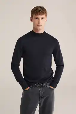 Wehkamp WE Fashion gebreide trui met wol zwart aanbieding