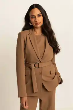 Wehkamp Expresso travelstof getailleerde blazer aanbieding