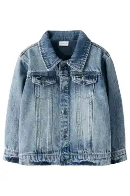 Wehkamp NAME IT MINI denim spijkerjas medium blue denim aanbieding