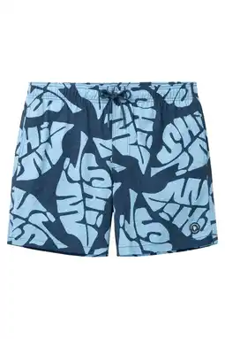 Wehkamp Shiwi The Sunshine Brand zwemshort Pete blauw aanbieding