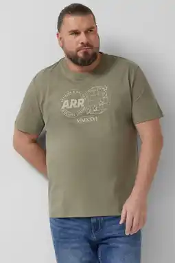 Wehkamp s.Oliver Big Size regular T-shirt Plus Size groen aanbieding