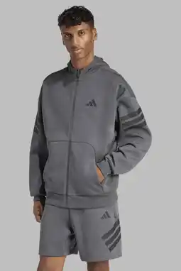 Wehkamp adidas Sportswear sweatvest grijs aanbieding