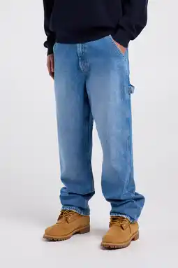 Wehkamp America Today Denver cargo jeans medium blue aanbieding