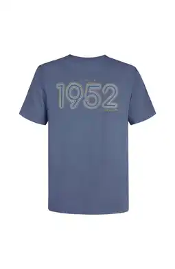Wehkamp O'Neill regular T-shirt met backprint blauw aanbieding