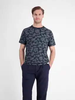 Wehkamp LERROS regular fit T-shirt - donkerblauw aanbieding