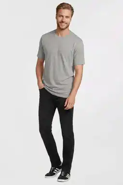 Wehkamp Anytime slim fit jeans zwart aanbieding