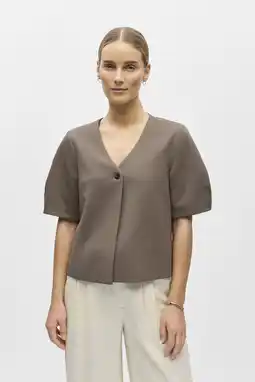 Wehkamp OBJECT top bruin aanbieding
