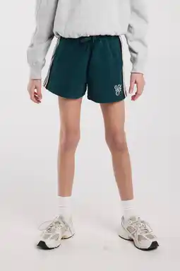 Wehkamp America Today sweatshort donkergroen aanbieding