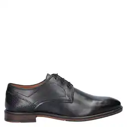 Wehkamp Nelson leren veterschoenen zwart aanbieding