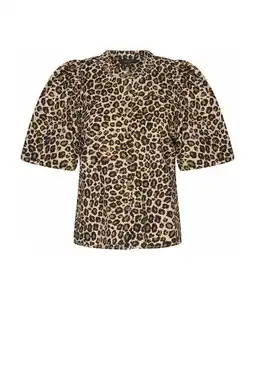 Wehkamp Claudia Sträter blouse bruin aanbieding