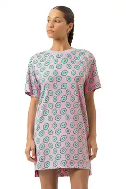 Wehkamp Mey nachthemd roze/groen aanbieding