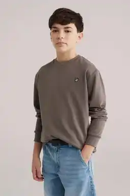 Wehkamp WE Fashion longsleeve grijsbruin aanbieding