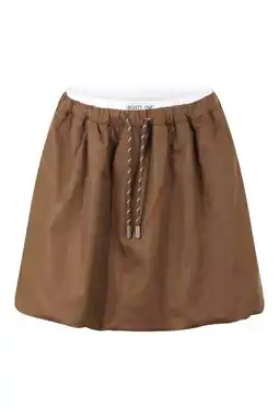 Wehkamp Shoeby korte rok bruin aanbieding