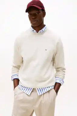 Wehkamp Tommy Hilfiger sweater ecru aanbieding