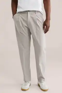 Wehkamp WE Fashion regular casual broek zand aanbieding