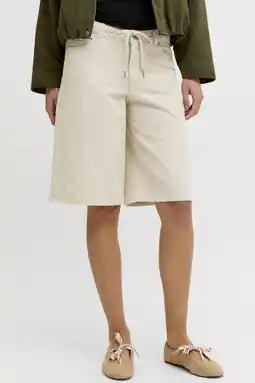 Wehkamp JJXX highwaist jort met textuur ecru aanbieding