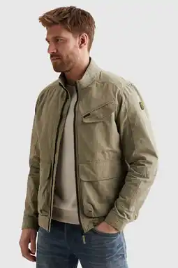 Wehkamp PME Legend zomerjas UTILITY CARGO grijsgroen aanbieding