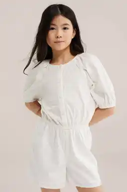 Wehkamp WE Fashion Straight playsuit wit aanbieding