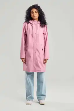 Wehkamp America Today regenjas roze aanbieding