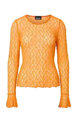 Wehkamp PIECES Curve top oranje aanbieding