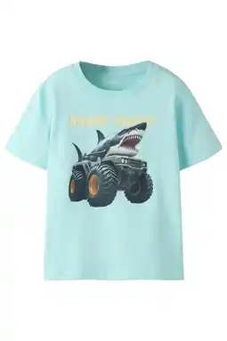 Wehkamp NAME IT MINI T-shirt aquablauw aanbieding