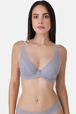 Wehkamp Sassa Mode voorgevormde beugelbh Tempting Passion blauw aanbieding