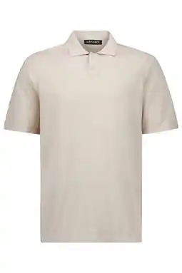 Wehkamp Airforce regular polo fijn gebreid beige aanbieding