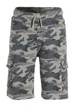 Wehkamp Anytime sweatshort camo aanbieding