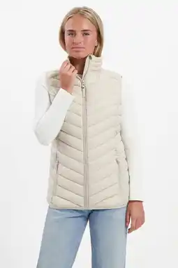 Wehkamp Kjelvik bodywarmer Alma ecru aanbieding