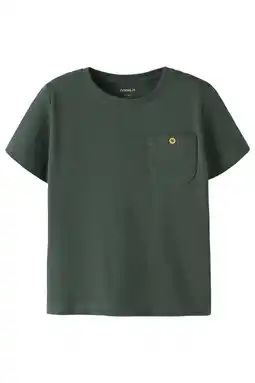 Wehkamp NAME IT MINI T-shirt donkergroen aanbieding
