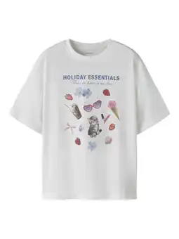 Wehkamp NAME IT KIDS T-shirt wit aanbieding
