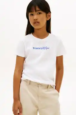Wehkamp Tommy Hilfiger T-shirt wit aanbieding