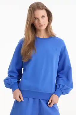 Wehkamp Anytime sweater blauw aanbieding