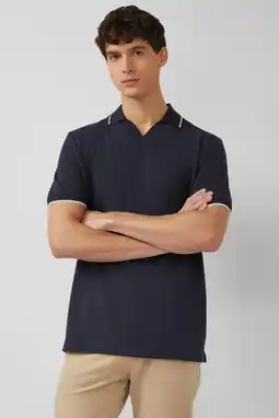 Wehkamp s.Oliver regular polo donkerblauw aanbieding
