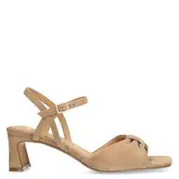 Wehkamp Manfield suède sleehakken beige aanbieding