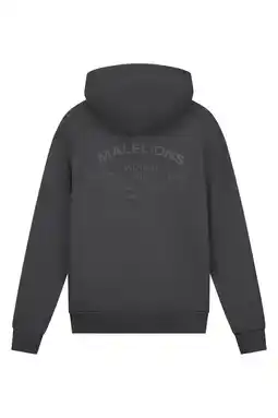 Wehkamp Malelions sweatvest met backprint grijs aanbieding