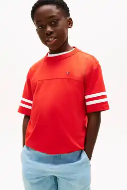 Wehkamp Tommy Hilfiger T-shirt rood aanbieding