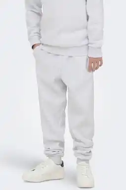 Wehkamp ONLY & SONS JUNIOR regular joggingbroek super lichtgrijs melange aanbieding