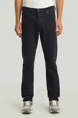 Wehkamp G-STAR 3301 tapered jeans zwart aanbieding