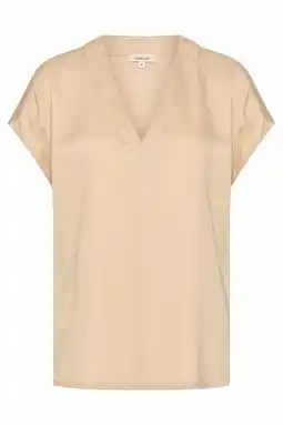 Wehkamp Expresso satijnen top beige aanbieding