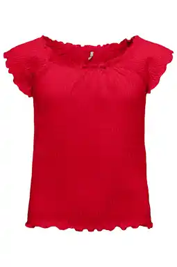 Wehkamp KIDS ONLY GIRL blousetop rood aanbieding